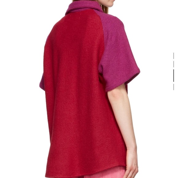 BNWT KkCo Boiled Wool Polo Size XS - Picture 2 of 6